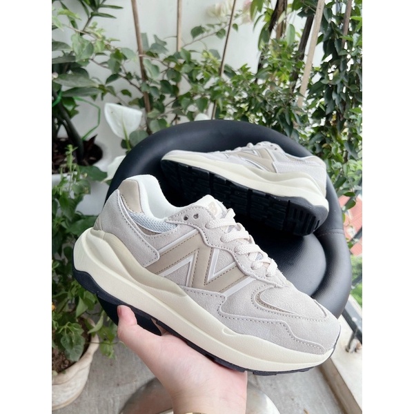 HÀNG SẴN GIÀY THỂ THAO SNEAKER NB 5740, NEW 57/40 XÁM NÂU  MẪU MỚI XÁM NÂU ẢNH THẬT TỰ CHỤP +FRESSHIP