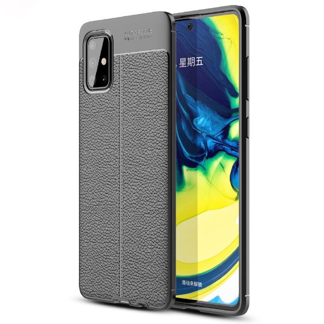 Ốp Lưng cao cấp Auto Focus cho samsung S20 / S20 plus / S20 ultra giả da (Màu Đen)