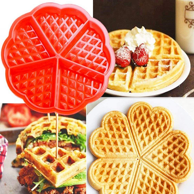 Khuôn Nướng Bánh Waffle ANAEAT Không Dính Chất Liệu Silicon