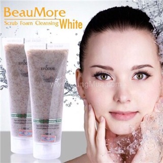 Sữa rửa mặt tẩy tế bào chết hạt mơ