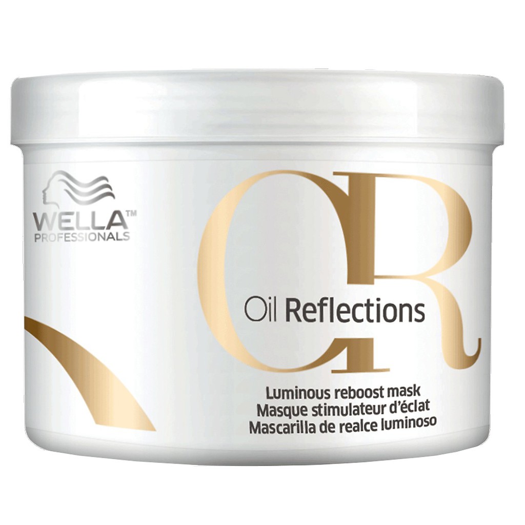 Hấp dầu siêu bóng WELLA Oil Reflections Luminious tăng cường sáng bóng Đức 500ml