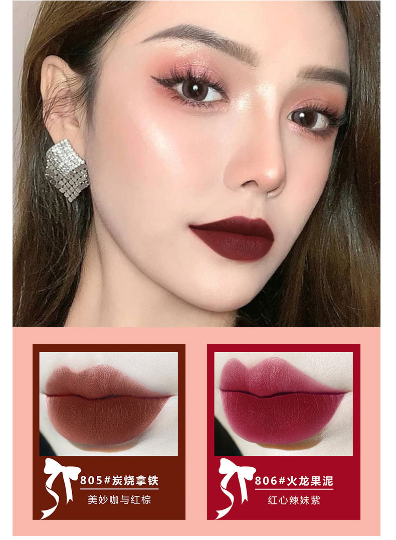 [Hàng mới về]Son lì CVZ mềm mịn như nhung chống thấm nước chống khô môi lâu trôi | BigBuy360 - bigbuy360.vn