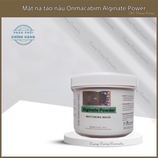 Mặt nạ Onmacabim Alginate Powder Whitening mask - mặt nạ tảo nâu trắng , mịn 200ml