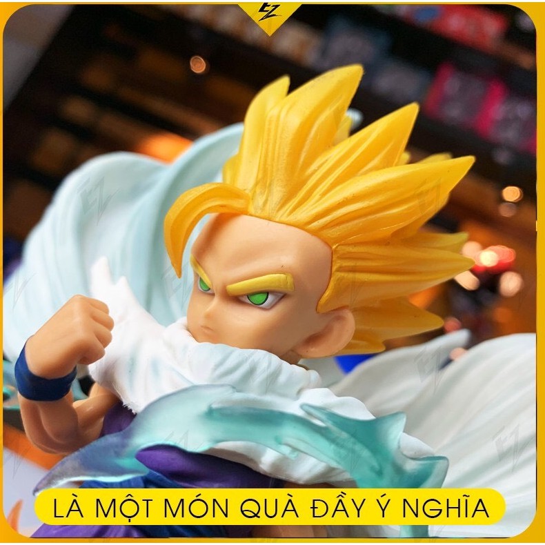 (Hết hàng) Mô hình Dragon Ball - Nhân Vật Songohan Kid siêu Saiya 16cm