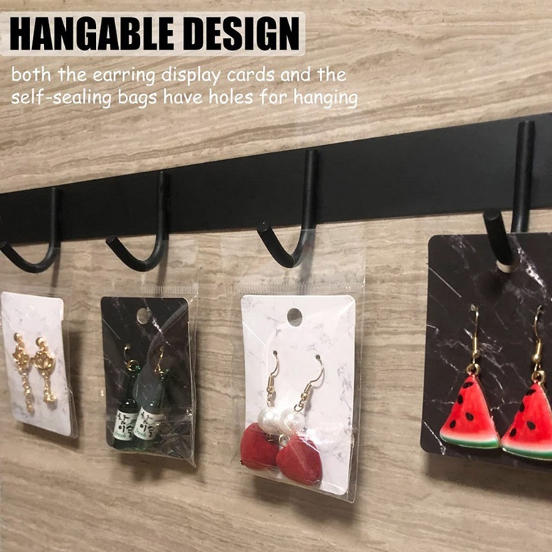 Thẻ Trưng Bày Bông Tai Tự Đóng Mở Tiện Dụng