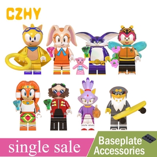 Mô Hình Đồ Chơi Nhân Vật Hoạt Hình Sonic Đáng Yêu Bộ Đồ Chơi Lắp Ráp Người Trứng Cho Bé WM6087