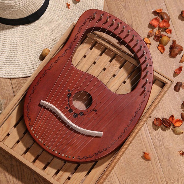 Đàn hạc Lyre Harp Molin tặng phụ kiện LOẠI 16 DÂY  IM000160-MOLIN Hàng chính hãng