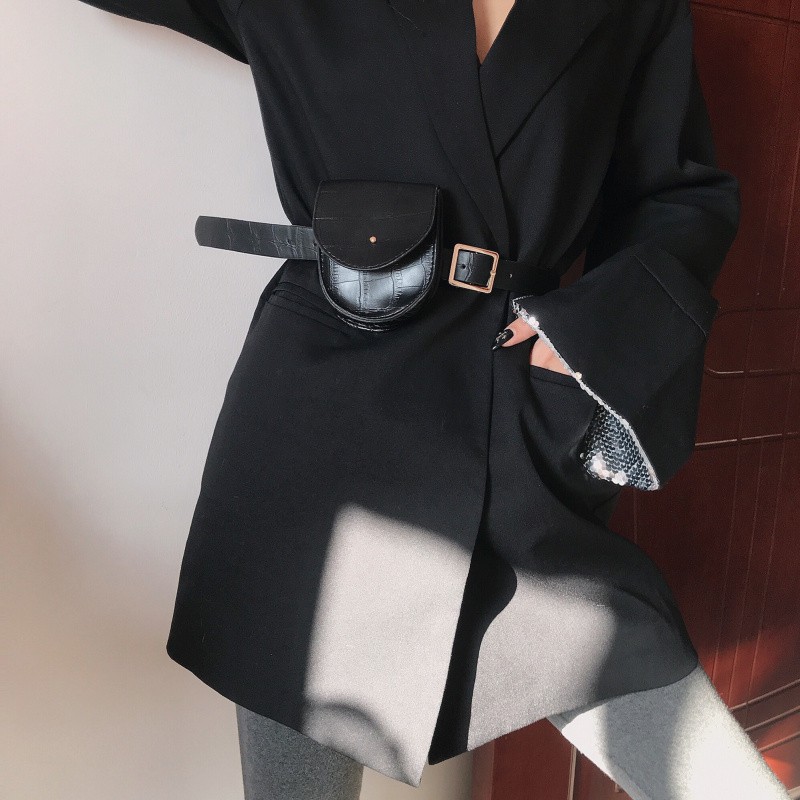 [SẴN] Dây lưng nữ mix kèm túi mini Ulzzang Quảng Châu TLD7