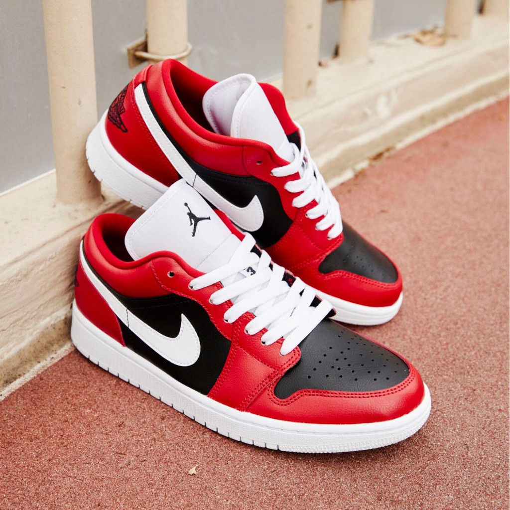 (NEW) Giày Sneaker Thể Thao Nike Wmns Air Jordan 1 Low Chicago Flip DC0774-603 Chính Hãng 100%