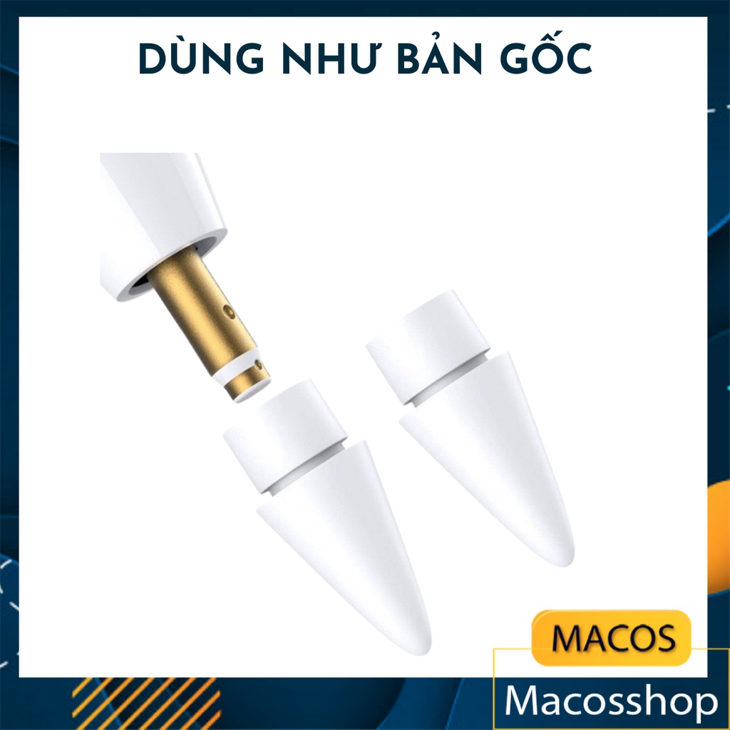 Đầu ngòi thay thế cho bút Apple Pencil 1/2 Pen tip - Dùng như ngòi gốc - Loại cao cấp  (AP19)