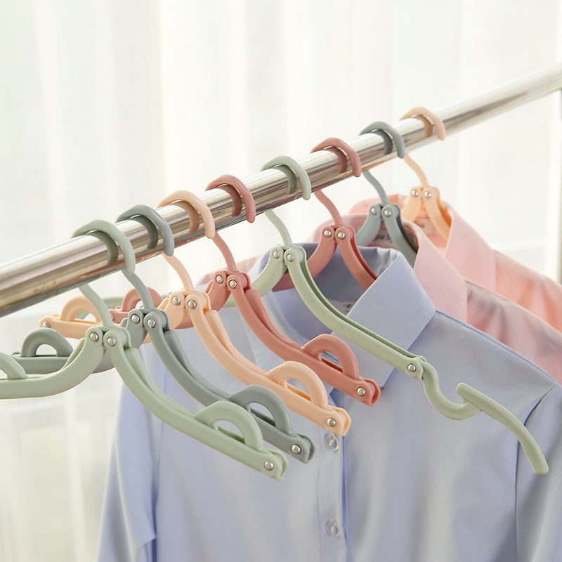 🔊SALE🔥Móc nhựa phơi đồ, Móc treo quần áo gấp gọn đa năng. nhỏ gọn khi đi du lịch,Sử dụng tại nhà
