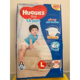 Tã dán huggies dry super jumbo m76/l68/xl62/xxl56