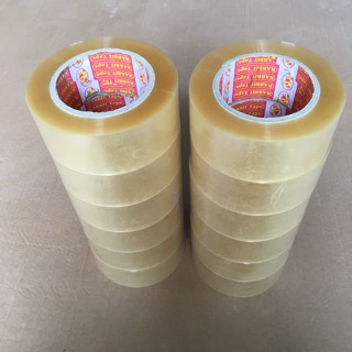Combo 2 cây băng dính cây 2kg màu trắng trong lõi giấy ảnh thật