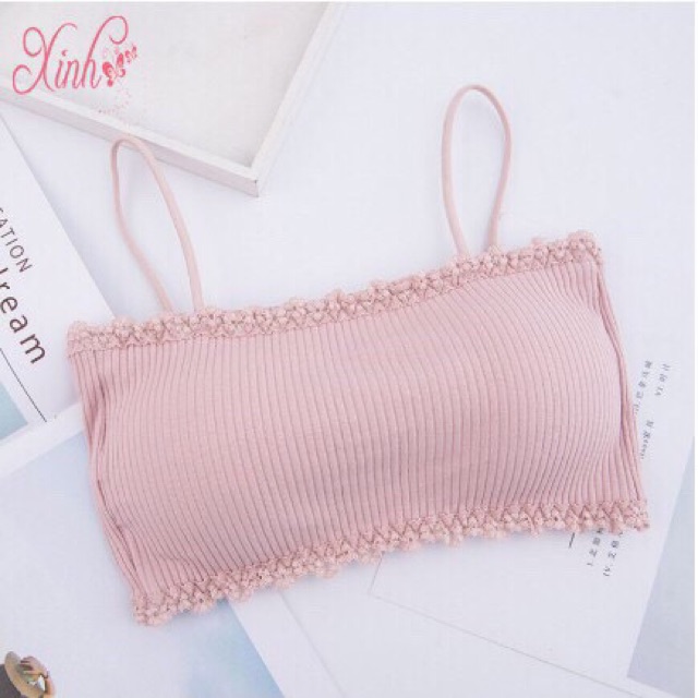 [M&atilde; WASTNICE giảm 10% tối đa 10K đơn 50K] &Aacute;o bra g&acirc;n tăm mới cực hot 636