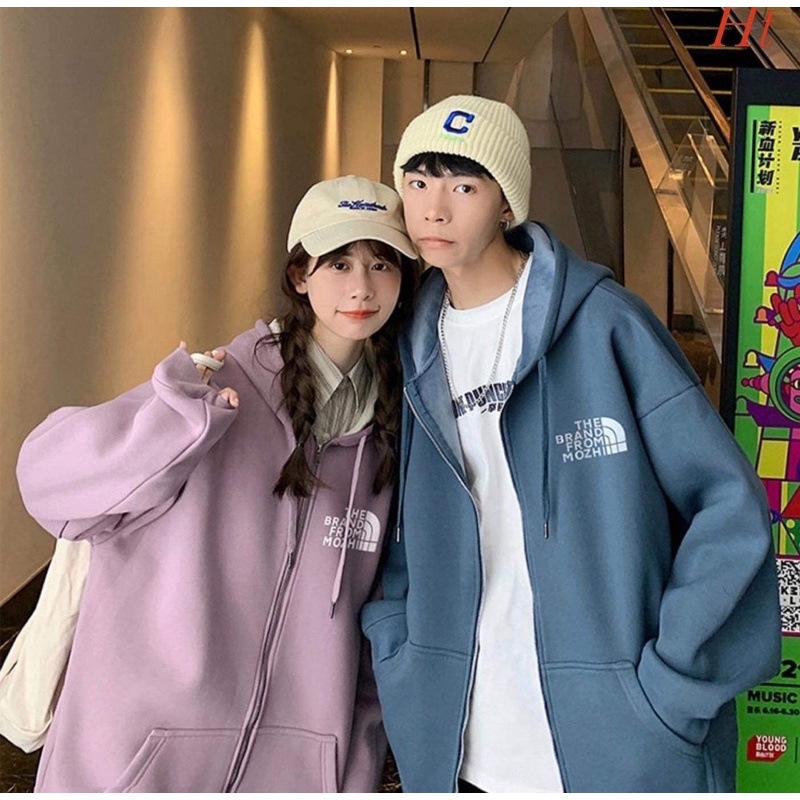 Áo khoác nỉ cotton The Brand H2A377