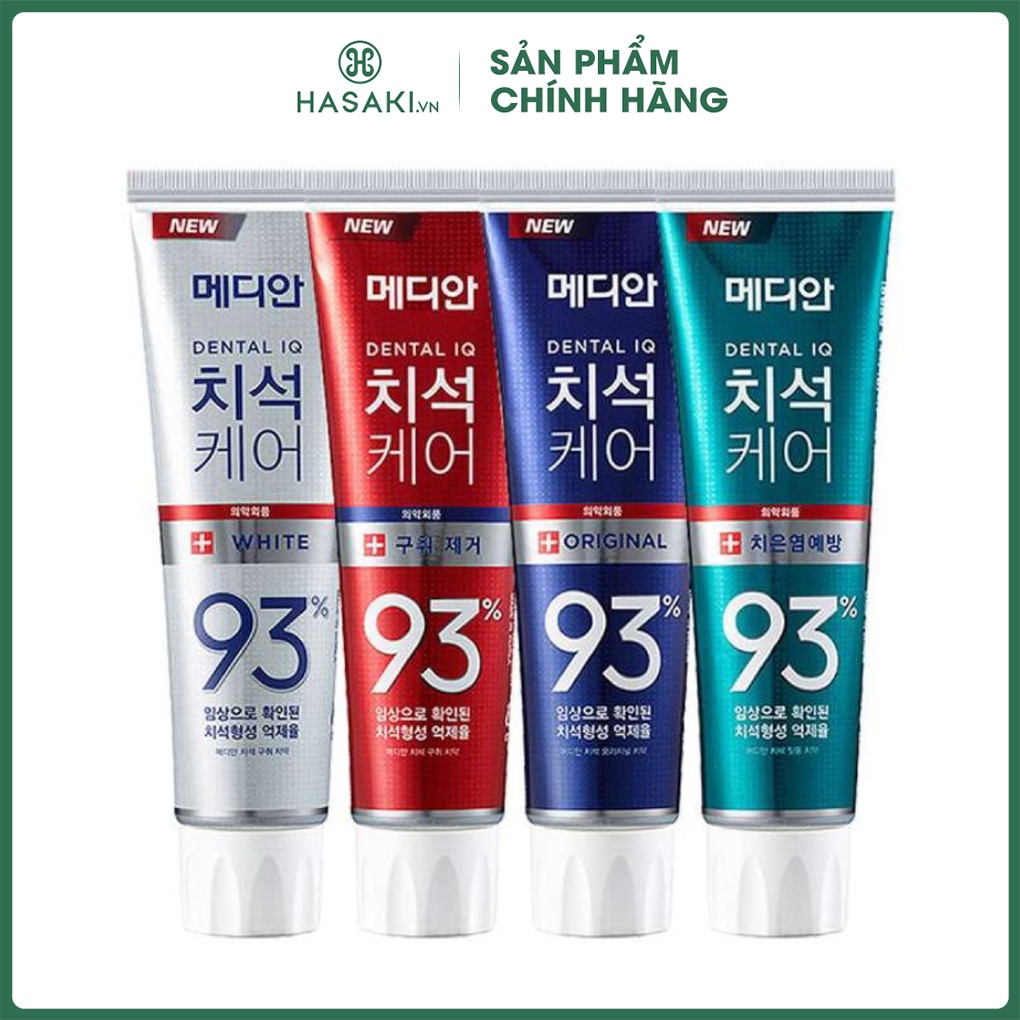 Kem Đánh Răng MEDIAN Dental IQ Tartar Protection Toothpaste Hasaki Sản Phẩm Chính Hãng