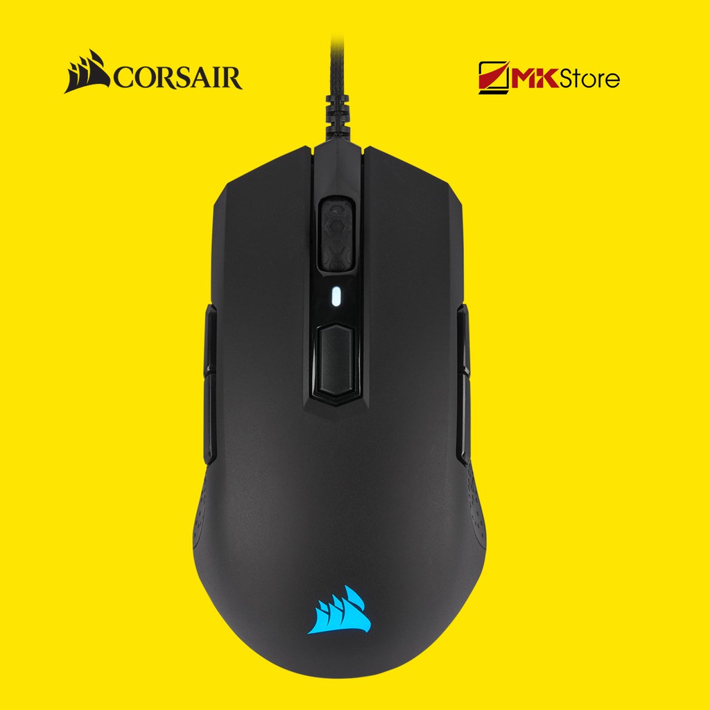 [Mã ELCLJUN giảm 7% đơn 500K] Chuột Gaming Corsair M55 RGB PRO Ambidextrous Multi-Grip (CH-9308011-NA)