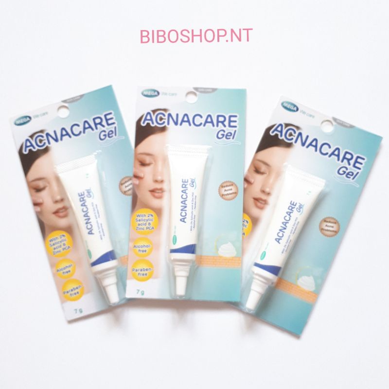 ACNACARE GEL HỖ TRỢ NGĂN NGỪA MỤN, GIẢM MỤN, GIẢM NHỜN