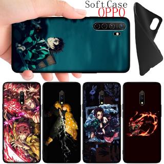 Ốp điện thoại silicon mềm họa tiết Demon Slayer cho OPPO REALME C3 C2 A5 2 3 5 5I 5S 6 PRO Q XT X2