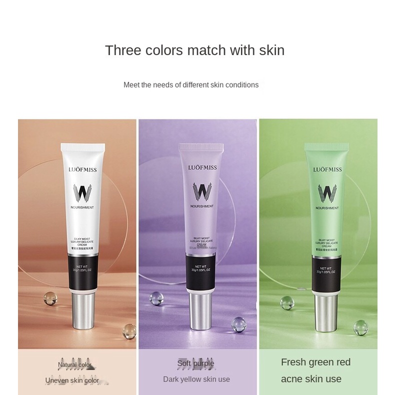 (Hàng Mới Về) Kem Nền Bb Luofmiss Thoáng Khí Cao Cấp | BigBuy360 - bigbuy360.vn