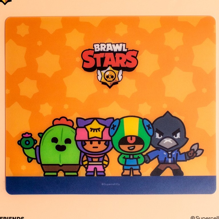 Lót chuột BRAWL STARS siêu bền chắc in hình nhân vật hoạt hình