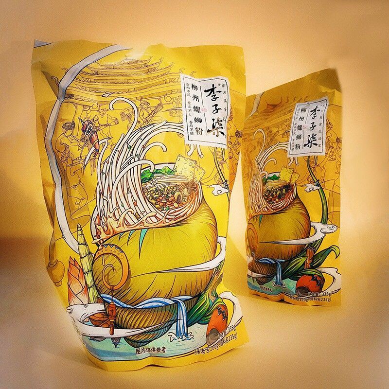 BÚN ỐC LIỄU CHÂU LÝ TỬ THẤT GÓI TO 335gr - Đồ ăn vặt Snackfoodbysuri