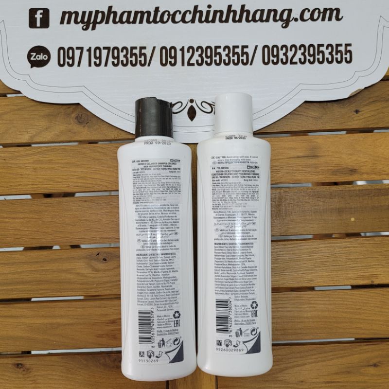 DẦU GỘI XẢ CHỐNG RỤNG, MỌC TÓC NIOXIN SỐ 2 HOẶC SỐ 4 300ML