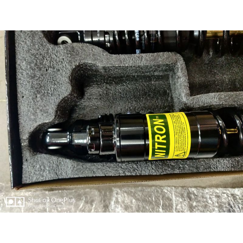 Phuộc NITRON/RCB/Ohlins FULL ĐEN lắp Airblade Nouvo LX Nouvo4_5_6 NVX Nouvo SX Impulse Shark PCX....