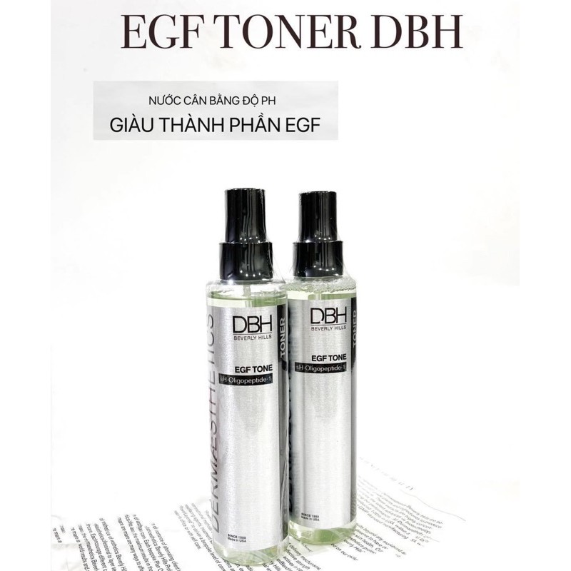 toner nước hoa hồng phục hồi EGF DBH