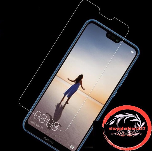 [Freeship toàn quốc từ 50k] HUAWEI NOVA 3e KÍNH CƯỜNG LỰC TRONG SUỐT KHÔNG FULL MÀN HÌNH