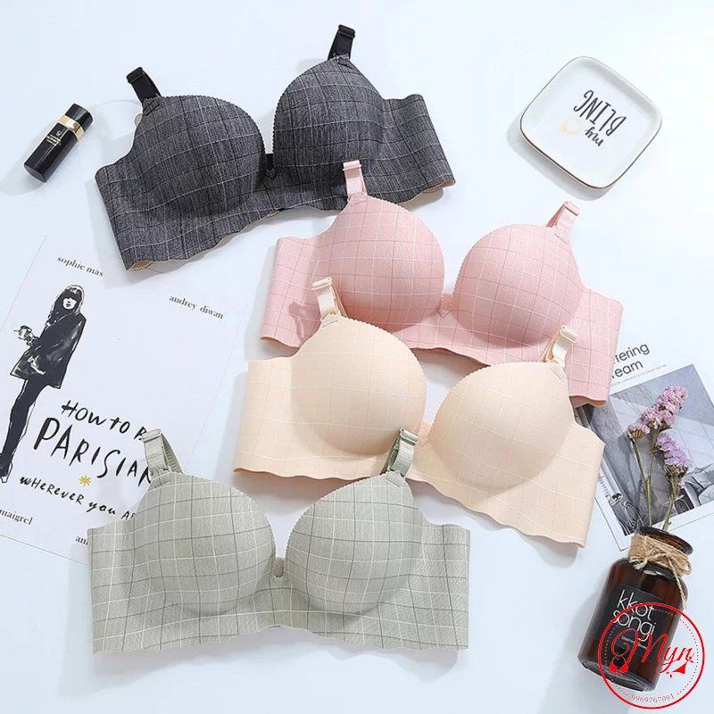 Áo su không gọng, áo ngực siêu đẩy muối tiêu 315 - MYN SHOP | BigBuy360 - bigbuy360.vn