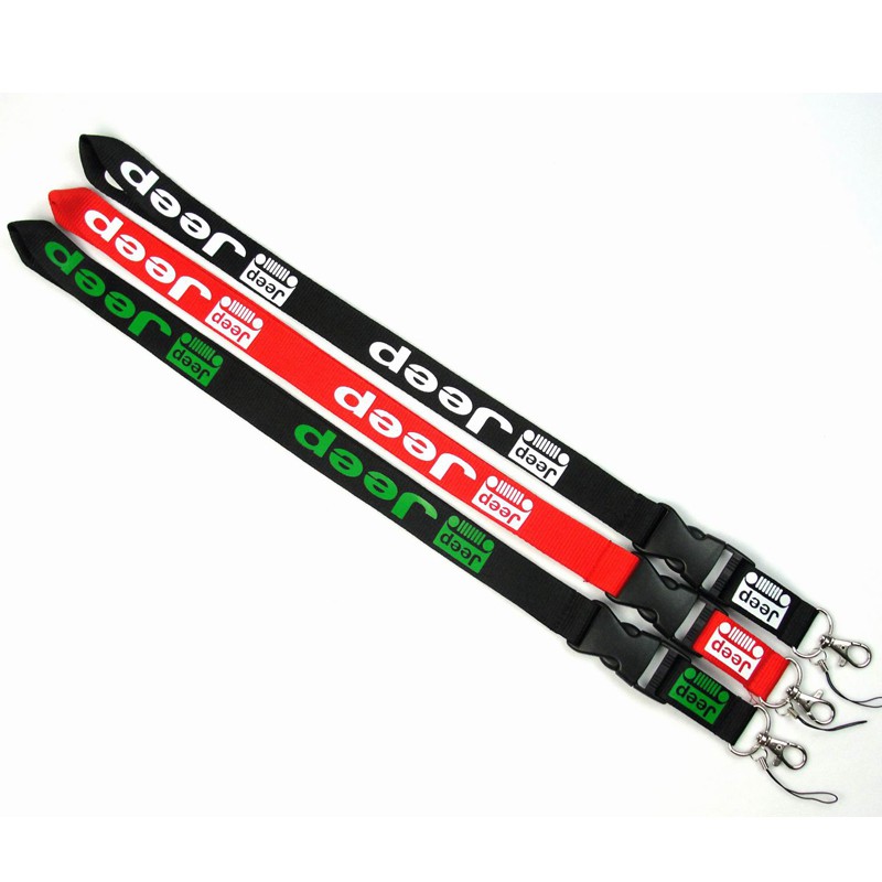 Car Logo Có thể tháo rời cổ Lanyard thời trang Toyota ID Holder Badge Điện thoại xe Keychain Lanyard Dây đeo