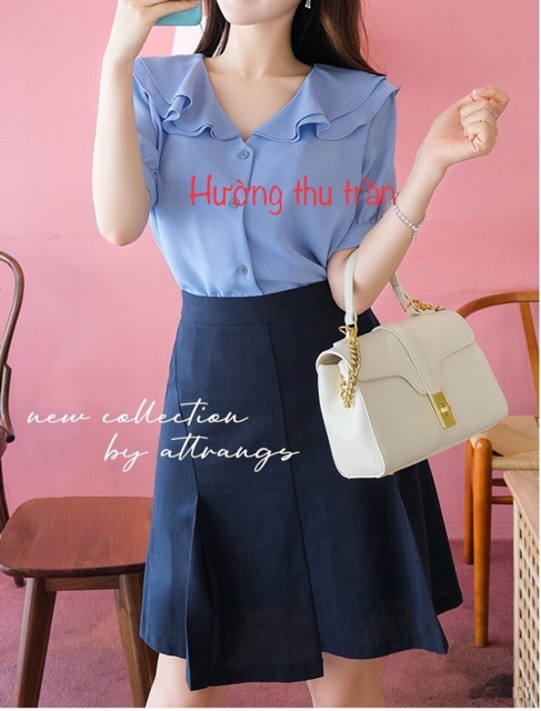 Chân váy chữ a công sở hàn quốc | BigBuy360 - bigbuy360.vn