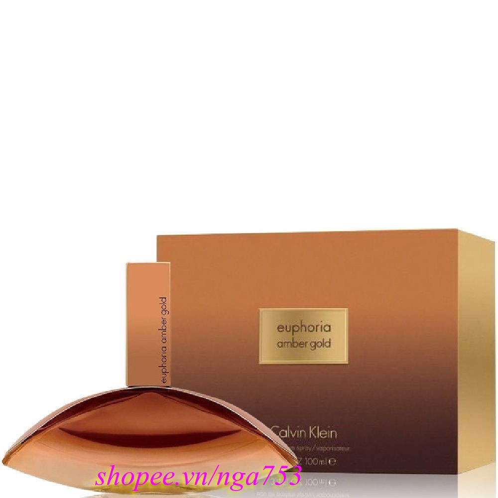 Nước Hoa Nữ Calvin Klein CK Euphoria Amber Gold 100Ml 100% chính hãng