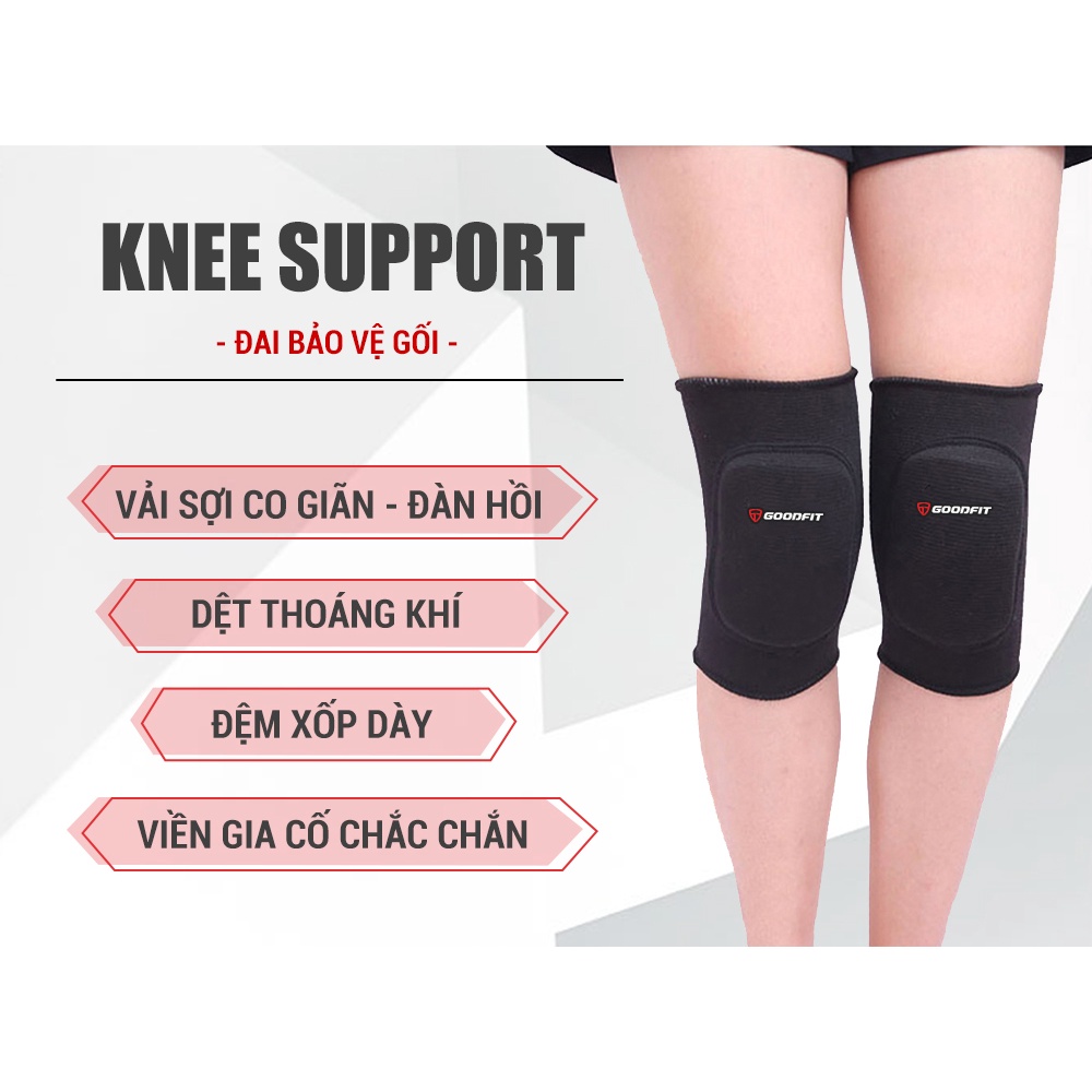 Đai bảo vệ khớp gối chính hãng GoodFit GF517K