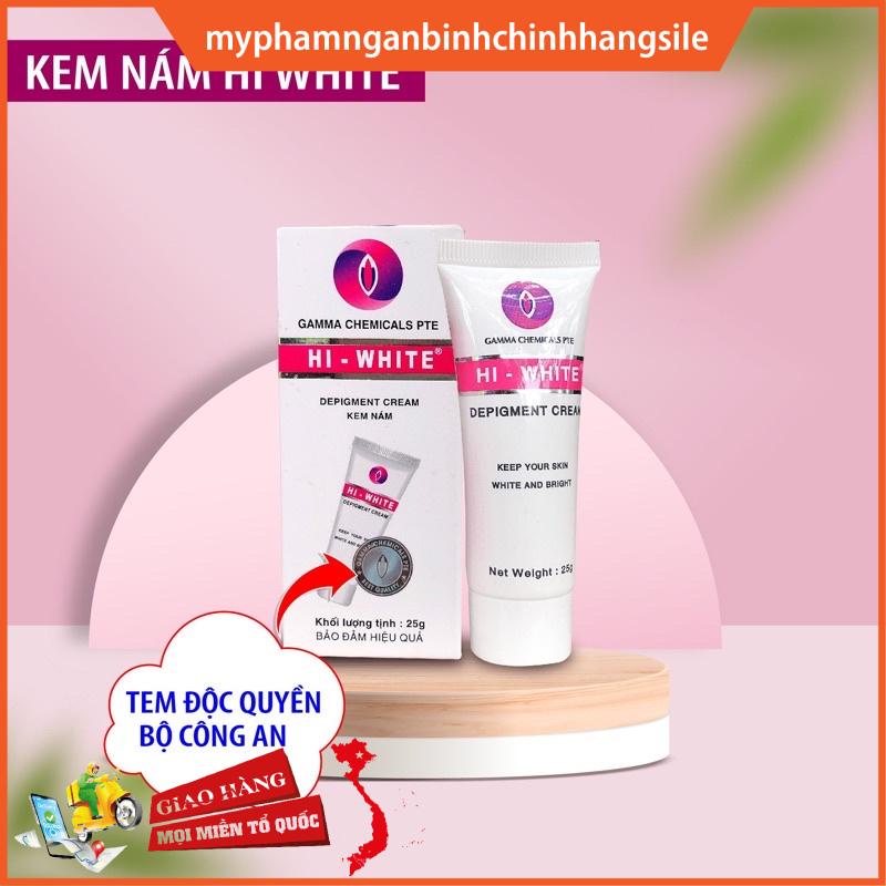 Kem nám gama,kem ngăn ngừa vết thâm nám,kem nám hi-white (Dược Gama)