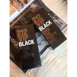 (Full seal) Nước hoa chính hãng 212 Vip man in black