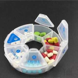 Hộp Đựng Thuốc 7 Ngày Hình Tròn 870