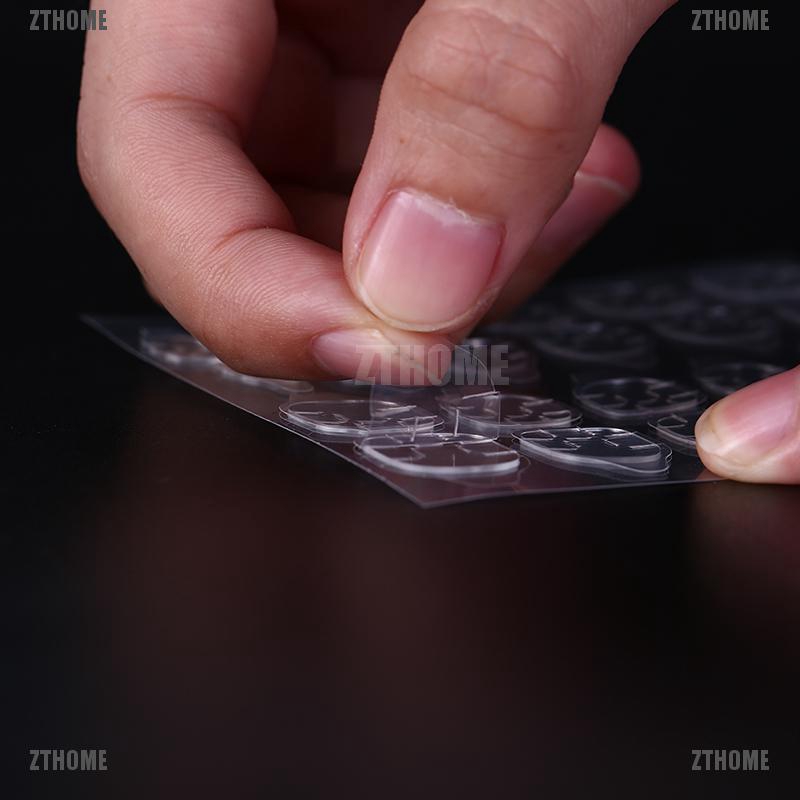 5 tờ / 24 miếng dán móng giả hai mặt tiện lợi