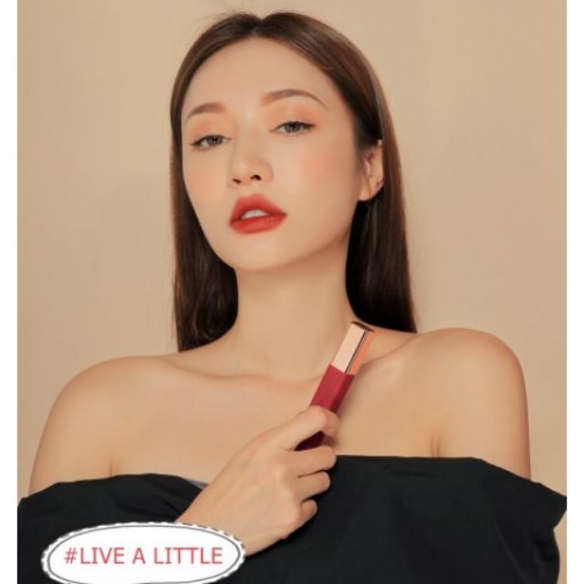 Son kem 3ce CLOUD LIP TINT Live A Litter - Đỏ Đất