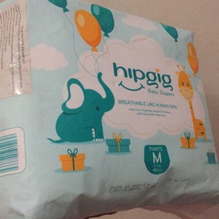 Bỉm quần trẻ em Hipgig  size M, L,  XL, XXL combo 100 miếng