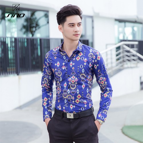 Áo Sơ Mi Nam FLASHBACKS Dài Tay -  SM00008 Dài Tay Cổ Bẻ - Thời Thượng - Hàng Xuất Khẩu Cao Cấp - Phong Cách Hàn Quốc | BigBuy360 - bigbuy360.vn