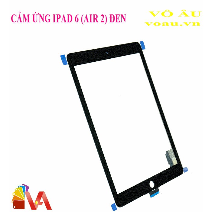 MẶT KÍNH CẢM ỨNG IPAD AIR 2 MÀU ĐEN, ZIN, ĐẸP, CHẤT LƯỢNG