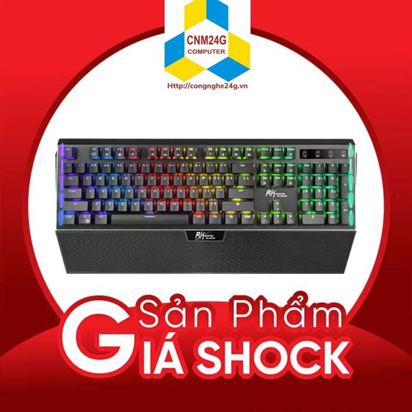 Bàn Phím Cơ Royal Kludge RK950 Rainbow Switch Quang Học
