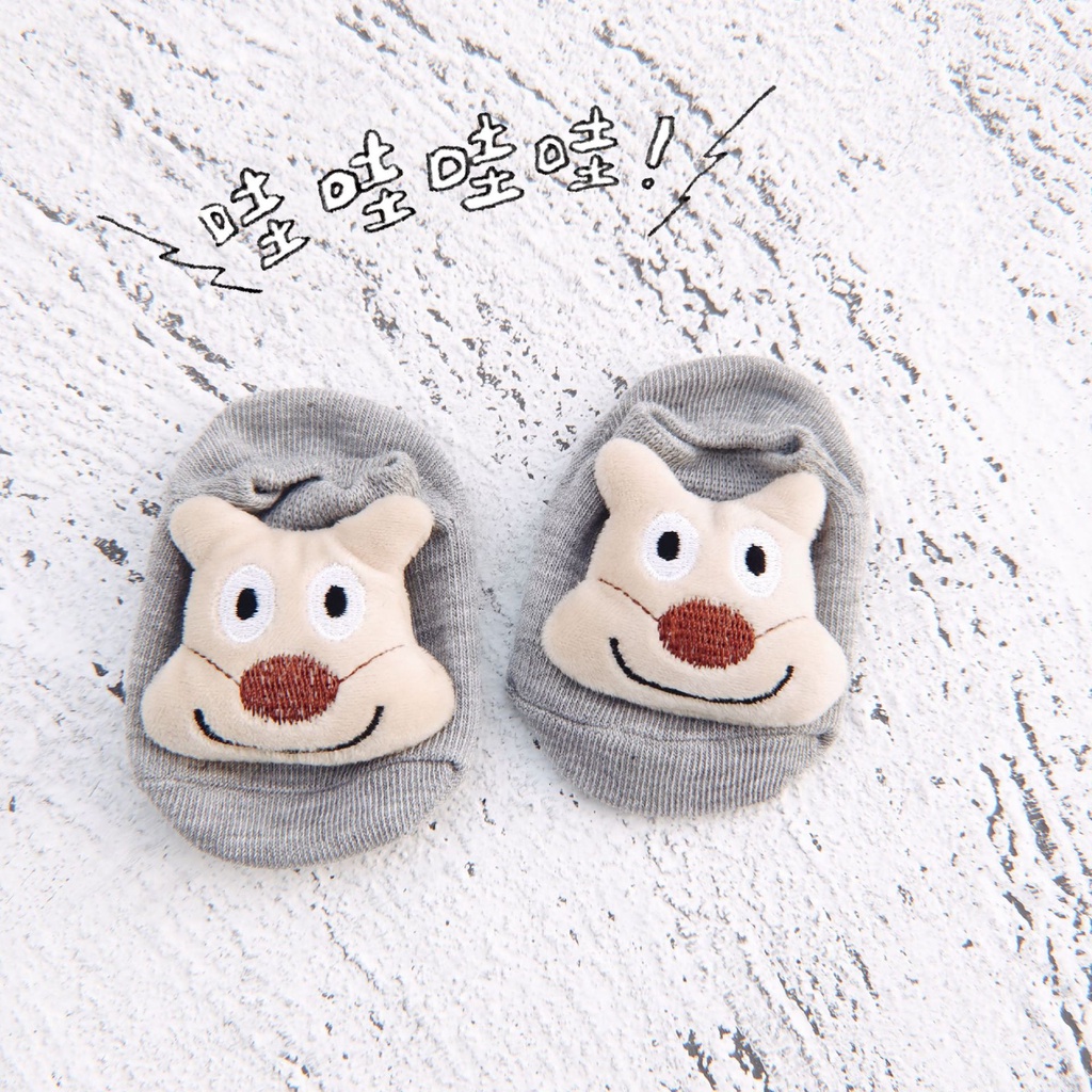 Combo 3 đôi tất vớ hình thú ngộ nghĩnh cho bé yêu