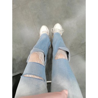 [Order] Quần jean rách loang cá tính (ảnh thật)