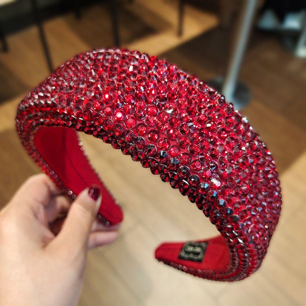 TWINKLE Cài Tóc Hình Vương Miện Đính Đá Thời Trang