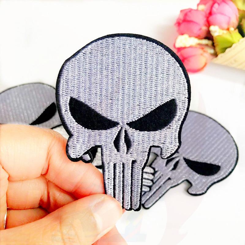 Phụ kiện may áo quần thời trang（☸ Marvel - Punisher Patch ☸）