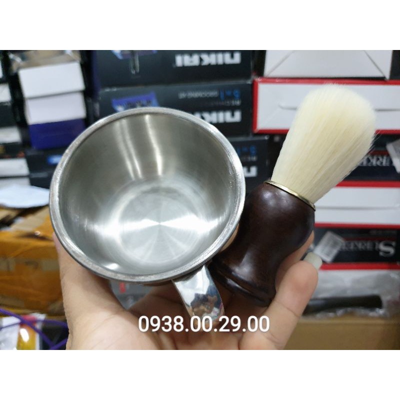 Chén Đựng Kem Cạo Râu Inox 304, Chén Inox 304 Đựng Kem Cạo Râu.