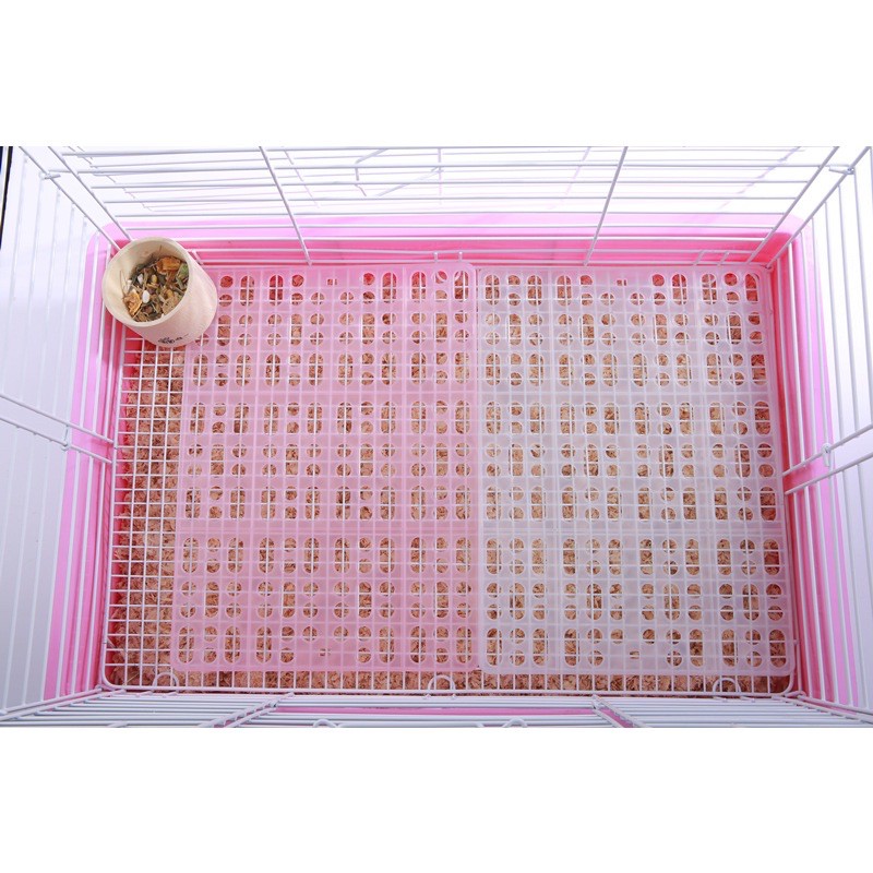 Tấm lót nhựa  cứng cho thỏ, bọ, sóc bắc mỹ đỡ đau chân Jessie